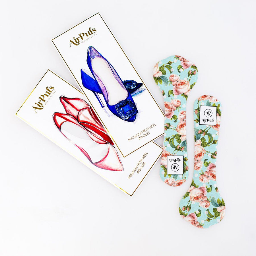 Something Blue Airpufs Air Pufs High Heel Insoles | Walk On Clouds 